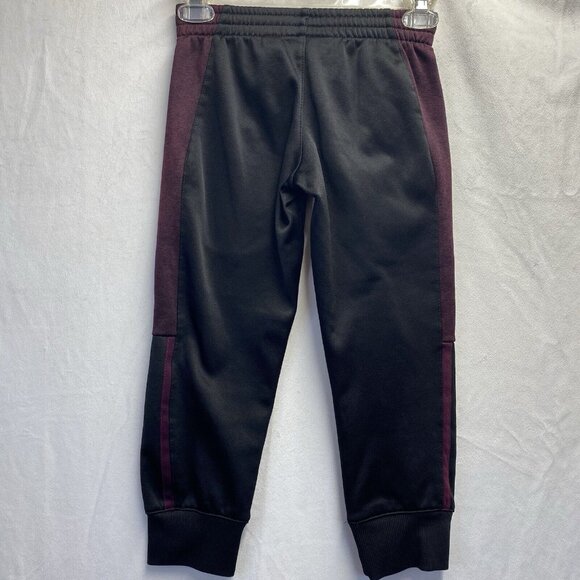 Avia Athletic Drawstring Waist Jogger Pants Boys Small (8) Black Side Pockets - Picture 3 of 16